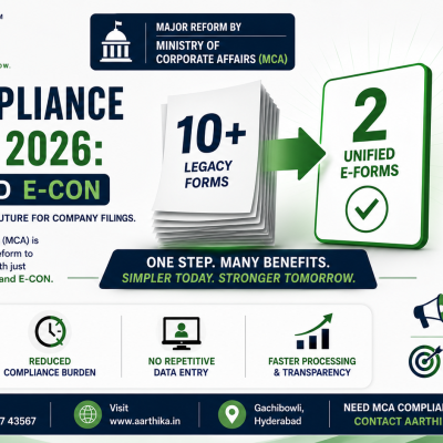 MCA Compliance Reform 2026: E-CHNG and E-CON